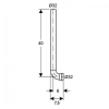 Патрубок Geberit 119.704.16.1 для писсуара