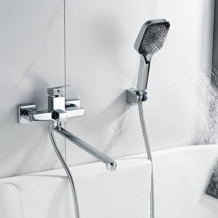 Смеситель для ванны Shevanik S9TI62ZA2, хром