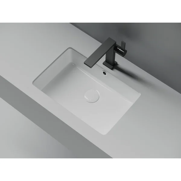 Раковина Ceramicanova Era CN15003 46x32 см, встраиваемая снизу, белый