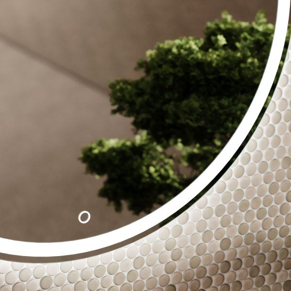 Зеркало для ванной комнаты SANCOS Bella D600 c подсветкой,  BE600