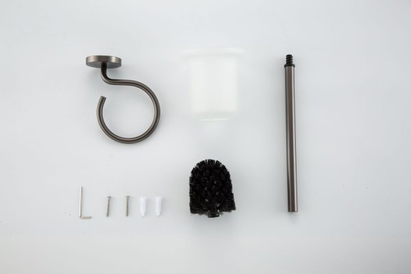 Ершик подвесной Gappo G3VX07KI10ZP-9OP, оружейная сталь