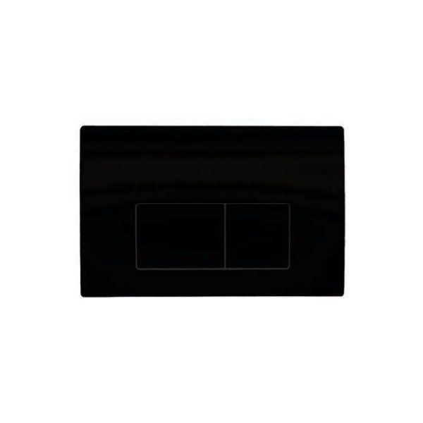 Клавиша смыва, универсальная, чёрный матовый, Optima Home, IDDIS, OPH10B0i77