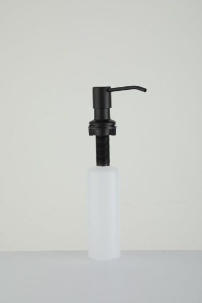 Дозатор для жидкого мыла Frap F408-6, черный матовый