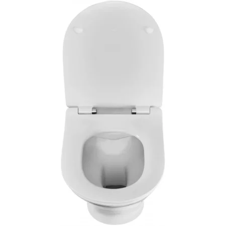 Унитаз подвесной Roca Leon ZRU9307612 безободковый, белый