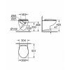 Унитаз подвесной Grohe Bau Ceramic 39351000