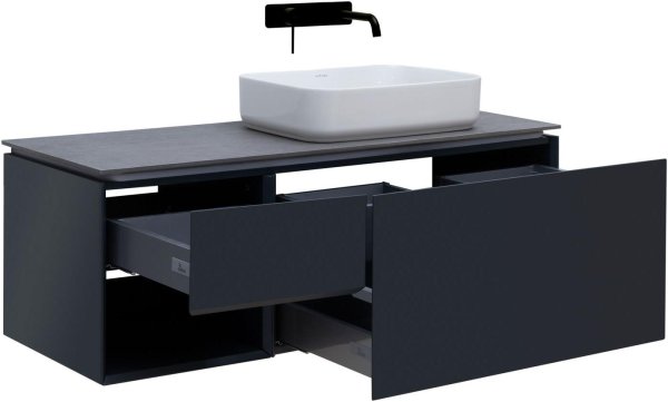 Тумба под раковину Allen Brau Infinity 120 1.21008.AM R антрацит матовый
