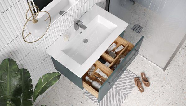 Тумба подвесная Velvex Posse 85, верде (tp.POS.OSK.85.1Y верде)