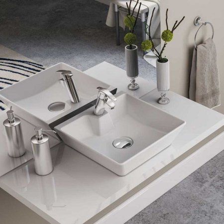 Раковина Serel 2014 43х43 белый