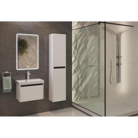 Пенал Dreja Luxury 35 см, белый