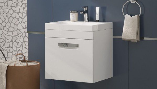 Тумба подвесная Velvex Estea 50.1Y, белый матовый (tp.EST.MOD.50.1Y)