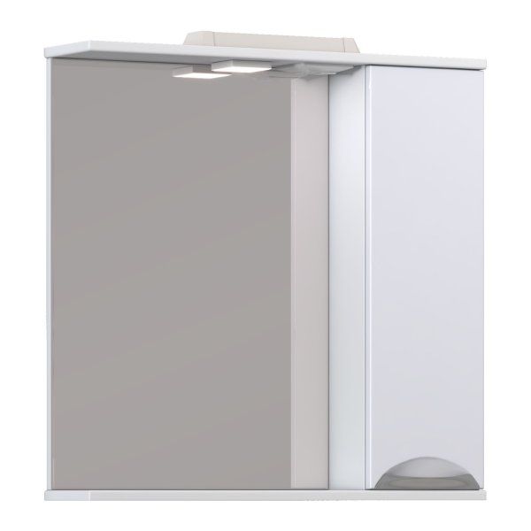 Шкаф VIGO навесной с зеркалом Callao 700 (правый) со спотом (z.CAL.70.R.El)