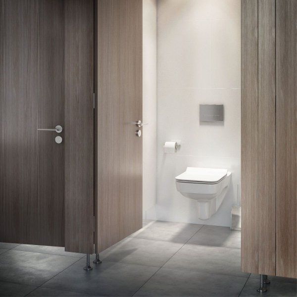 Кнопка смыва Cersanit Torro P-BU-TOR/Cm/St хром матовый