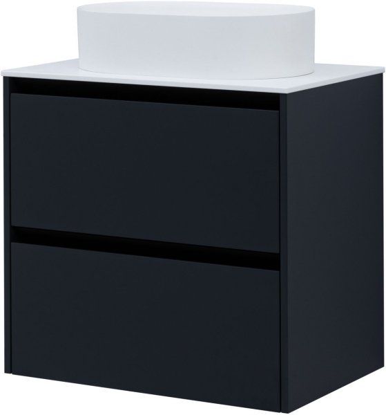 Тумба под раковину Allen Brau Activity 70 1.34003.AM антрацит матовый/черный браш