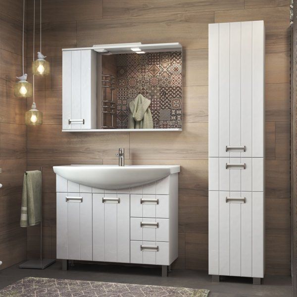 Тумба под раковину  VIGO Diana 1050-2-3 (Стиль) (tn.DIA.STI.100.2D.3Y)