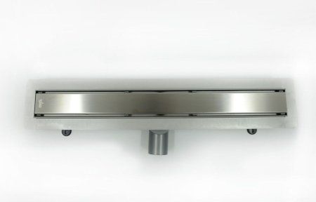 Дренажный канал Timo 80см с декоративной панелью / основой для плитки PREMIUM (DP-PG80-RS50(DRY))