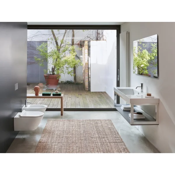 Унитаз подвесной Catalano Zero 0111550001 безободковый, торнадо, белый глянец