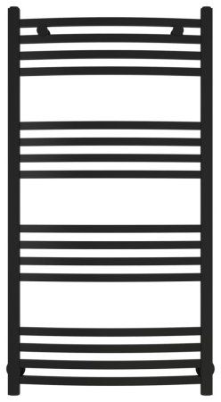 Полотенцесушитель водяной Сунержа Аркус 31-0251-1050 1000x500 черный матовый