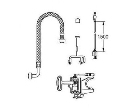 Крепежный набор Grohe 46944000