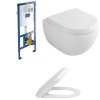Комплект Villeroy & Boch Subway SET 922461+66041001+9M66 унитаз+инсталляция+крышка-сиденье