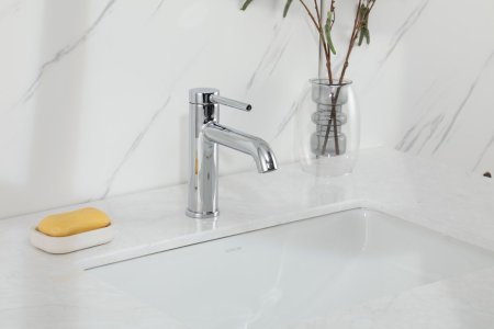 Смеситель для раковины Gappo G1006, однорычажный, хром