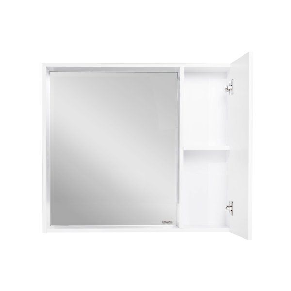 Зеркальный шкаф VIANT "Берлин" 80 правый/левый без света белый 136х800х700 (VBER80BEL-ZSH)