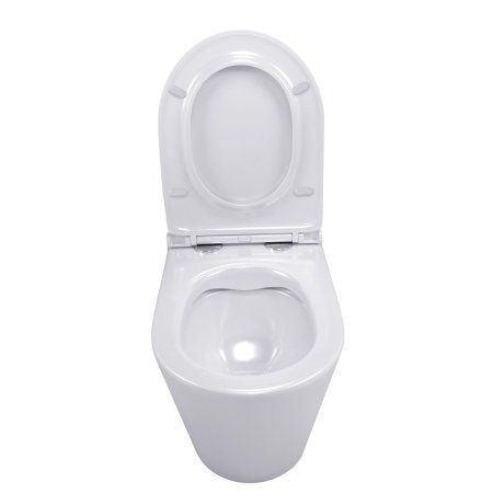 Унитаз подвесной Teymi Solli безободковый, сиденье микролифт T40201