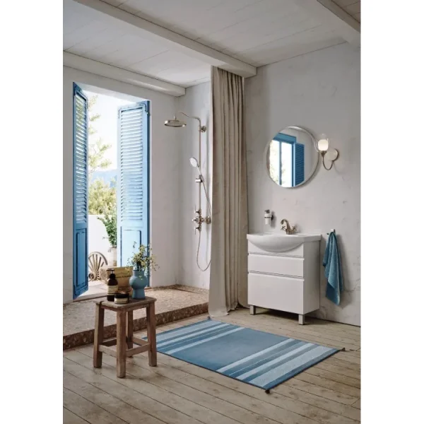 Тумба под раковину Aqwella Rodos ROD01062N 60 см, напольная, белый