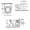 Унитаз подвесной Villeroy & Boch Subway 6K001001 белый