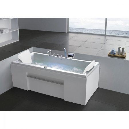 Акриловая ванна Gemy G9076 K с гидромассажем