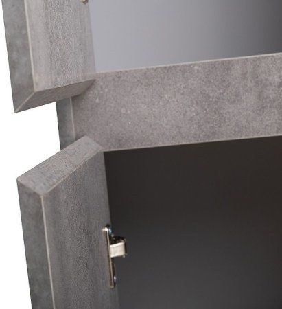 Шкаф-пенал BelBagno Kraft KRAFT-1600-2A-SC-CG-R 33 подвесной, Cemento Grigio