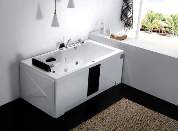 Акриловая ванна Gemy G9066 II K R с гидромассажем