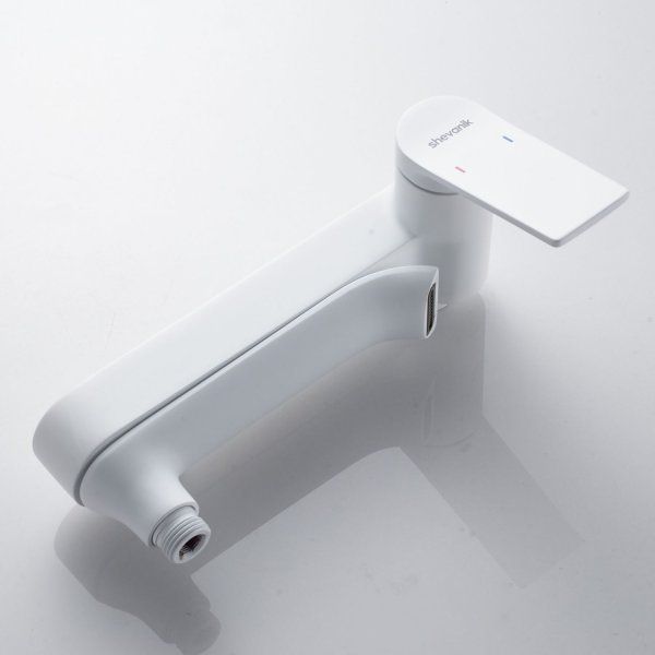 Смеситель для ванны Shevanik S4JL10EY2CAS, белый