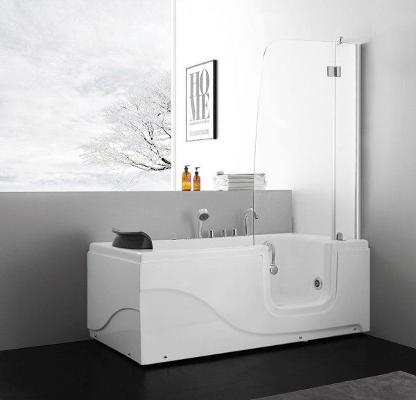 Акриловая ванна Gemy G9246 B R с гидромассажем