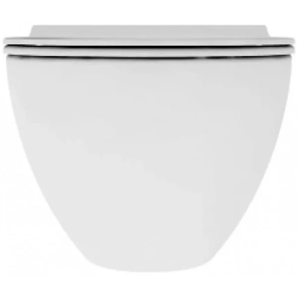 Унитаз подвесной Berges Puma 082131 безободковый, с сиденьем микролифт, белый