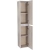 Шкаф-пенал BelBagno Kraft KRAFT-1600-2A-SC-RGB-R 33 подвесной, Rovere Galifax Bianco