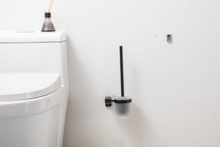 Ершик для унитаза подвесной Frap F30610-6, черный