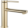 Смеситель для раковины (умывальника) REA OVAL GOLD золото низкий, REA-B6515