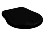 Крышка-сиденье Kerasan Retro 109004 nero/cr, черный/хром