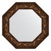 Зеркало Evoform Octagon BY 7374 63x63 византия бронза