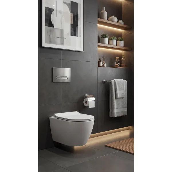 Кнопка смыва Charus Magnus FP.340.21.01 для инсталляции, хром