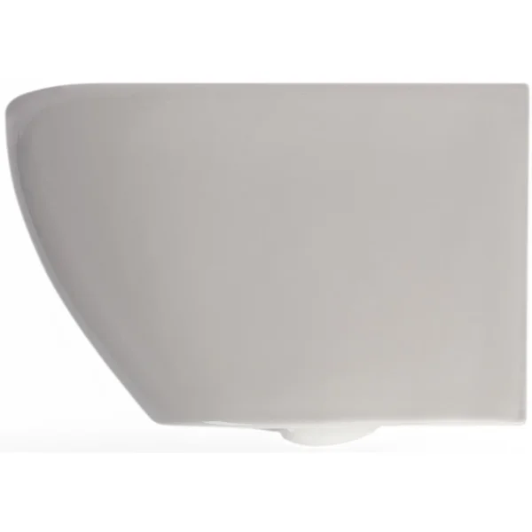 Унитаз подвесной Charus Estella EWC700-121WТ безободковый, торнадо, с сиденьем микролифт, белый