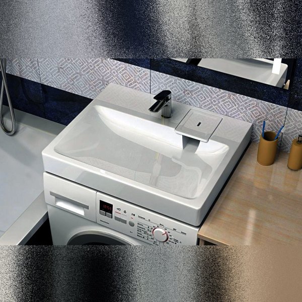 Раковина над стиральной машиной Maretti KA13SM78-844, белая