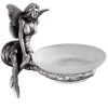Мыльница Art&Max Fairy AM-0985-T серебро