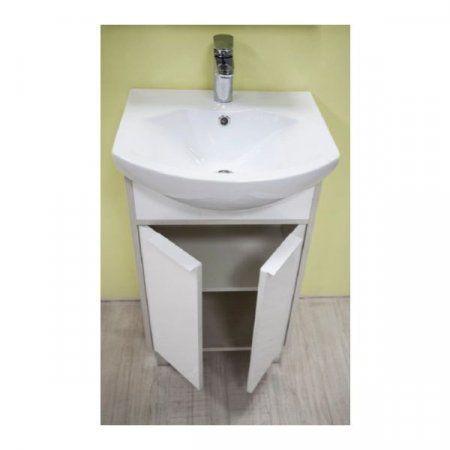 Мебель для ванной Акватон Рико 1A212401RIB90 50 белый/ясень фабрик