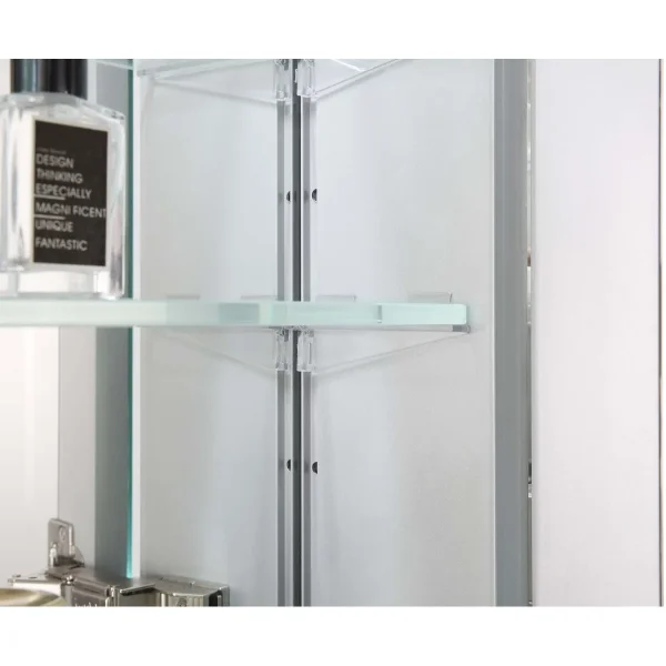 Зеркальный шкаф Aquatek AQ7104-MLC 100x70 см, с LED-подсветкой, сенсорным выключателем, антизапотеванием