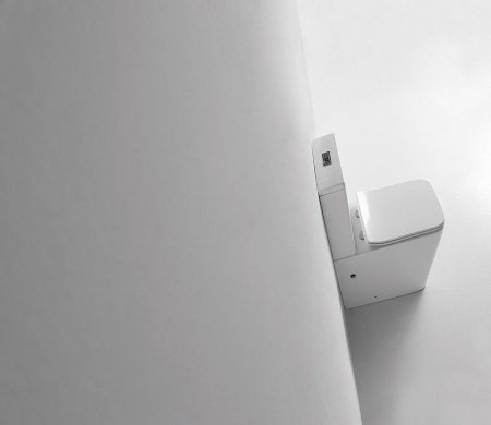 Унитаз напольный CeramaLux 2170, Бело-Глянцевый