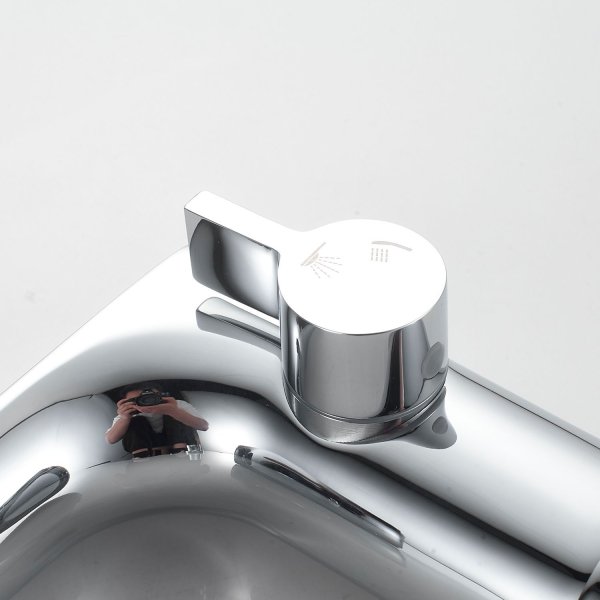 Смеситель для ванны однорычажный  Shevanik S4112, Хром