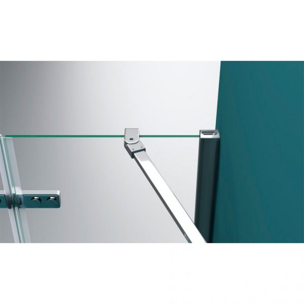Душевая дверь в нишу BelBagno Kraft KRAFT-B-12-60/40-C-Cr-R правая, хром