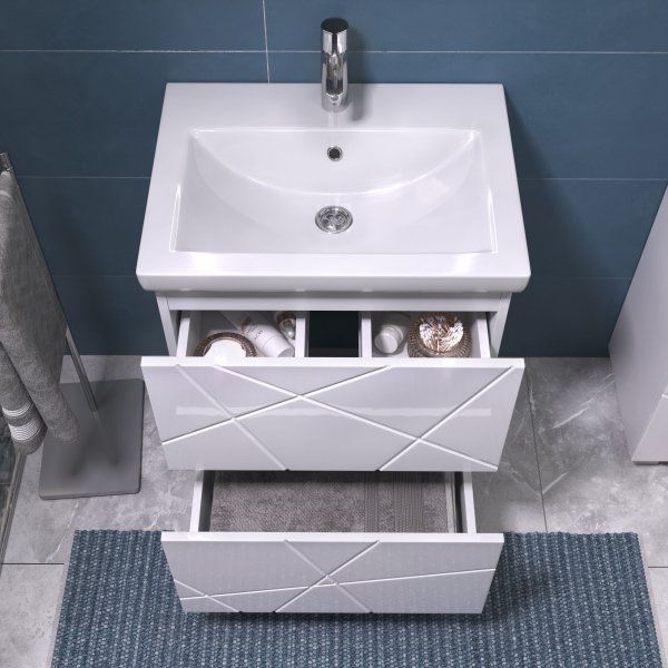 Тумба VIGO Geometry под раковину Geometry 600-0-2 (Como) (15)