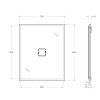 Зеркало Cezares Tiffany 45084 73*90 реверсивное, Grigio nuvola